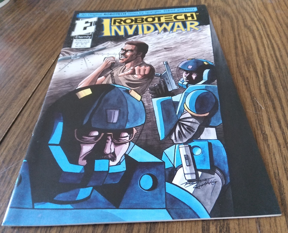 Robotech Invid war #7 November 1992 Eternity Comics